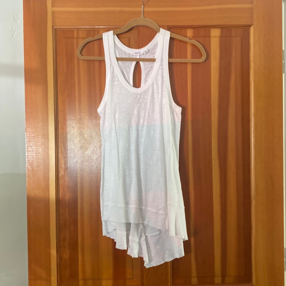 Wilt Cotton Swing Tank with button hole back.